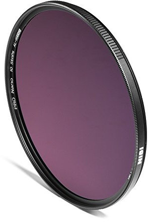 NiSi - 77 mm ND-Filter, runder HUC PRO Nano IR ND1000, 10-Stop, 3.0 Dichte, Neutraldichte-Kameraobjektivfilter, Nano-Beschichtung, IR-Reduzierung, Aluminiumrahmen, Langzeitbelichtung und