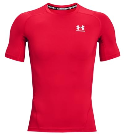 Men's Heatgear Compression Shirt Red/White 3XL 3XL