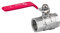 Brass Ball Valve FF 1/2 3/4 1 Zoll 40PN Ball Valve Double outlets coverter for Water Tank for Toilet Cistern washers Diaphragm Washer Repair kit