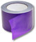 1 Rolle super stabiles Absperrband Flatterband Warnband Trassenband Folienband Parkplatzsperre Baustellenabsperrung 75mm (250m, Violett)