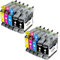 Amaprint 10 XL Patronen kompatibel mit Brother LC223 LC223xl passend für MFC-J480dw MFC-J680dw MFC-J880dw MFC-J4420dw MFC-J4620dw MFC-J5320dw MFC-J5620dw MFC-J5720dw DCP-J4120dw DCP-J562dw