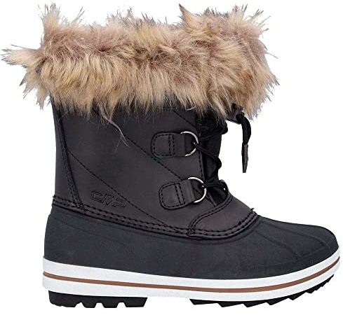 CMP Unisex Kinder Kids Anthilian Snow Boot Wp Walking Shoe, Schwarz, 28 EU