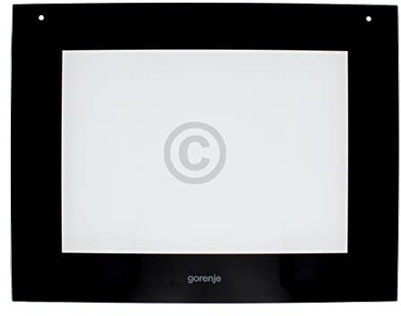 Türscheibe außen für Backofen Außenfenster für Türe Herd kompatibel zu gorenje 655950 Frontglasscheibe