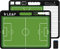 Coach Board Fußball Zwischenablage Premium taktische doppelseitige Trainer Marker Board mit Voll oder halbes Feld Trockenlöschmarker Board für Eishockey Baseball Basketball Lacrosse oder Volleyball