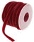 Senda Samtband 10mm, weinrot Geschenkband für Weihnachtsfeier Deko Geschenkverpackung handgefertigte Kunsthandwerk，20yard