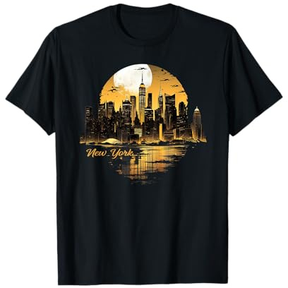 Statue de la Liberté du centre-ville de New York T-Shirt