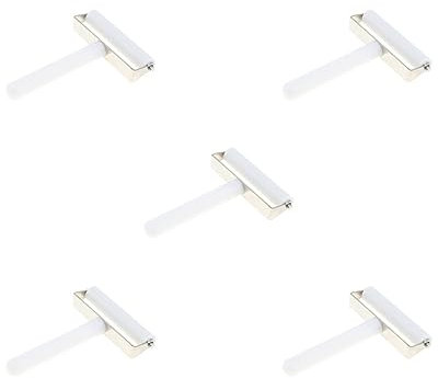 5 set of Glue Silicone Rubber Pasting Roller Wheel for LCD UV OCA LOCA, Polarizer 8 cm