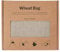 Wheat Bag in Plain Linen Used for Natural Pain Relief. Hot and Cold Pack. Unscente, Microwave and Oven Safe.