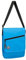 SCHIETWETTER Damen Crossbag Norderney, Umhängetasche mittelgroß, Moderne Tasche, PU-Stoff, chic, wasserabweisend & pflegeleicht azuro OS