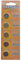 5 x CR1616 3V Lithium Knopfzelle 50 mAh (1 Blistercard a 5 Batterien) EINWEG Markenware EASTCELL
