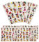 Mr.MickeyMinnie 3D Aufkleber für Kinder & Kleinkinder, 380+ Geschwollen Stickers, Mickey 3D Sticker für Fahrrad Skateboard Gepäck Laptop Aufkleber, Geeignet für Erwachsene Kinder(30 Bogen)