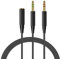 Ersatz-Audio-Aux-Kabel für Cloud Stinger, Cloud Mix, Cloud Alpha Gaming Headsets, 6,4 Fuß, kein Inline-Mikrofon