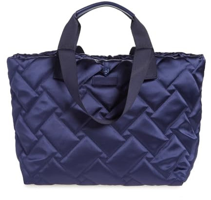 Kurt Geiger London Gesteppter Shopper, Marineblau