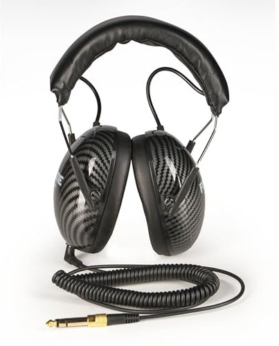 Gehörschutz Kopfhörer für Drummer, 25 dB Geräuschisolierung, 40 mm Treiber, 10 Hz-30 kHz Frequenzbereich, 3,5 mm Klinke, 6,3 mm Adapter, faltbar, komfortabel, ideal für Proberaum und Live-Sessions