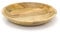 Natural Mango Wood Shallow Fruit Bowl | Large Round Wooden Fruit Bowl | Rustic Kitchen Serving Dish - 37cm