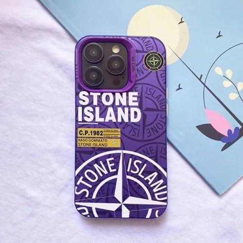 Générique Coque pour iPhone Stone Island Violet (iPhone 13)