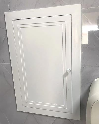 Revisionsklappe Trockenbau Metall-Revisionsklappe für Wand/Decke, Sanitär-, Heizungs-, Strom-, Alarm-Wand-Revisionsklappe, Badezimmer-Dusch-Service-Revisionsklappe, Wandlochabdeckung(50x70cm(19.7x27.6