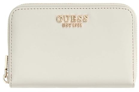 GUESS Geldbörse Laurel II SLG Medium Zip Around Wallet Stone Creme