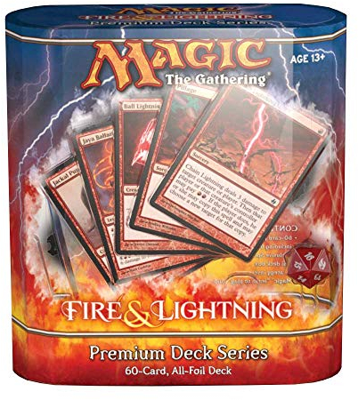 Magic: The Gathering W210530 - Wizards of the Coast - Magic: The Gathering [Englisch] - Premium Deck Series: Fire & Lightning