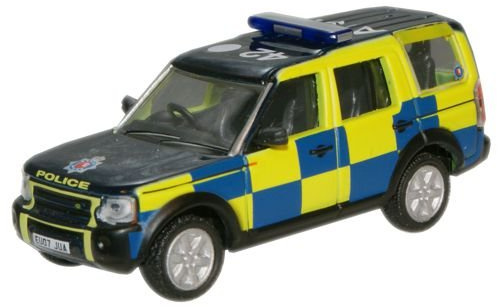 Oxford Diecast 76LRD001 Land Rover Discovery - Essex Police OO Gauge