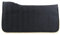 Engel Reitsport | Lammfell Western Squarepad WPAD1-U-SCH-SCH Stoff schwarz Fell schwarz