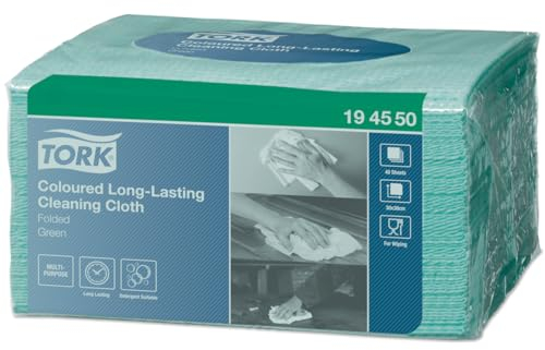 Tork Reinigungstücher, langlebig, Grün, 40 Stück