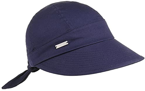 Seeberger Freizeitkappe Damencap Baumwollkappe (One Size - Denim)