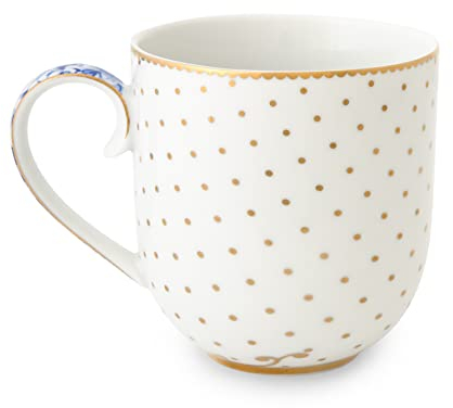 Pip Studio Royal White Becher mit Henkel klein 0,26 l