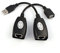 xiwai Adattatore prolunga USB fino a 45,7 m con cavo LAN CAT5 RJ45