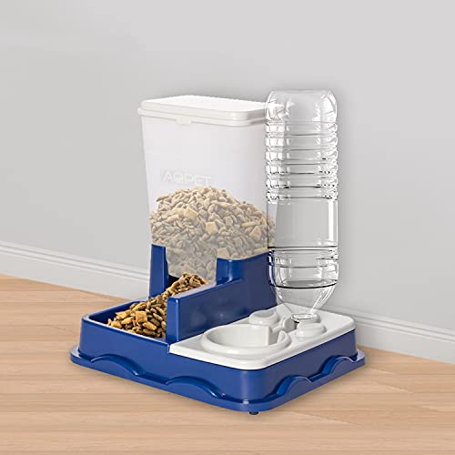 Dispenser Automatico Acqua e Cibo per Cani e Gatti - Mangiatoia Abbeveratoio 2 in 1, Grande Capienza per Alimenti Freschi e Idratazione Costante, Ideale per Animali Domestici di Tutte le Taglie