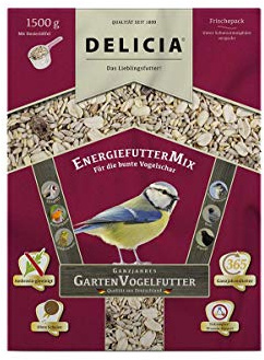 Delicia EnergiefutterMix Wildvogelfutter Winterfutter, 1,5 kg