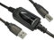 rhinocables - Printer Cable USB 2.0 | Active Signal Boost | Plug & Play | Connect Printers, Scanners & More | Overcome 5m Limit | Extension Lead Compatible, 15m