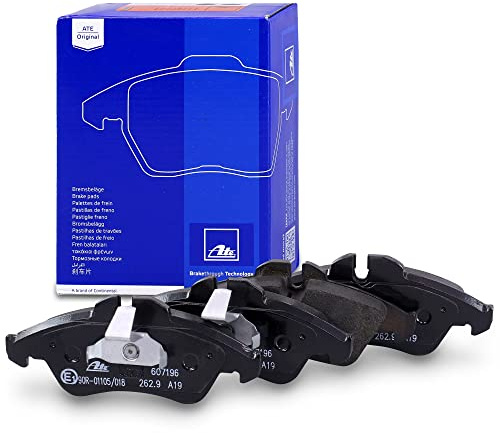 ATE Semi-Metallic Front Disc Brake Pad Set 607196 for Dodge, Freightliner
