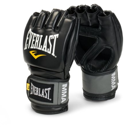 Everlast Pro Style Grappling-Handschuhe, Größe S/M, Schwarz
