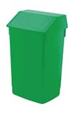 Addis 60 Litre Fliptop Bin Green [Pack of 1]