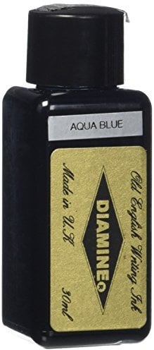 Diamine Ink,Aqua Blue,blau,Tinte für Füllfederhalter,30 ml