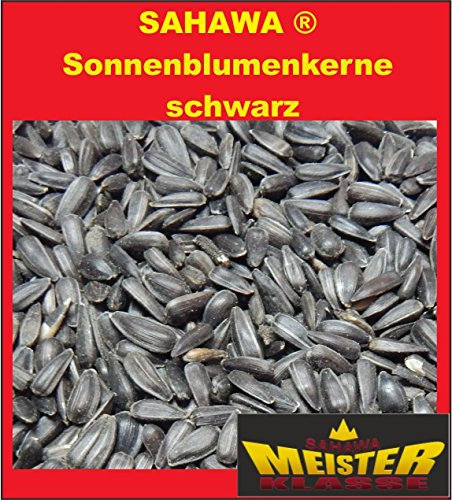 Sonnenblumenkerne schwarz 15 kg , Wintervogelfutter für freilebende Vögel