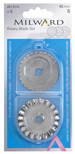 Milward Rotary Cutter Replacement Blades, Set of 3