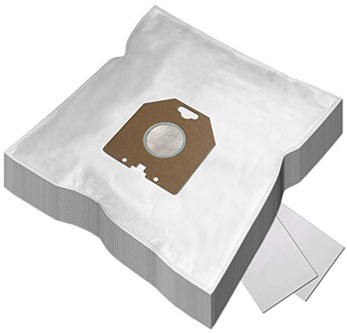 20 Bolsas de aspiradora para Philips TC 411, TC 631, TC 526, TC 836, TC 511, TC 737, TC 612, TC 874