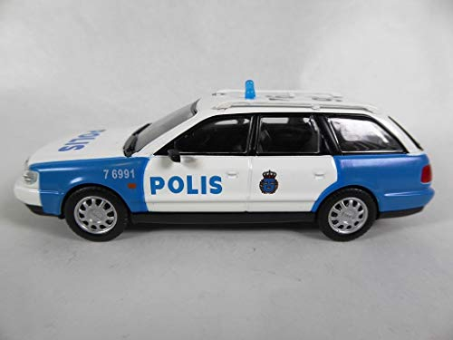OPO 10 - Auto Type Audi A6 Avant 1/43 Weltpolizeiauto-Sammlung - Wildleder (PM49)