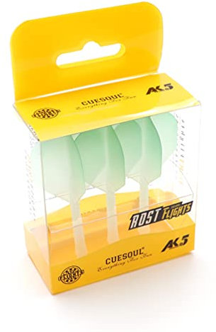 CUESOUL Integrierte Dartwelle und Flüge Standardform, abgestufte Farbe, 3er-Set