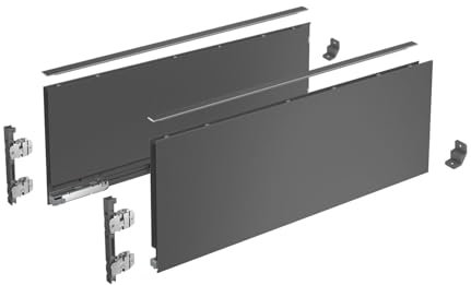 AvanTech YOU Set Zarge, Höhe 187 mm x NL 350 mm, anthrazit, links und rechts_Artikel _ 9255344
