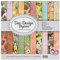 Ideen mit Herz Duo-Design-Papiere | Block mit 20 Blatt Bastelpapier | 25 x 25 cm | 250g/m² | beidseitig bedruckt | Designpapier, Motivpapier | ideal für Scrapbooking, Basteln (Leckere Früchte)