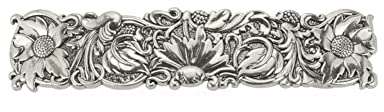 KKJOY Vintage Metall Haarspange Silber, Gänseblümchen Haarklammer, Haarnadeln Groß, Gothic Haarspangen Damen, Braut Haarschmuck Hochzeit, Bananenspange für Frauen und Mädchen