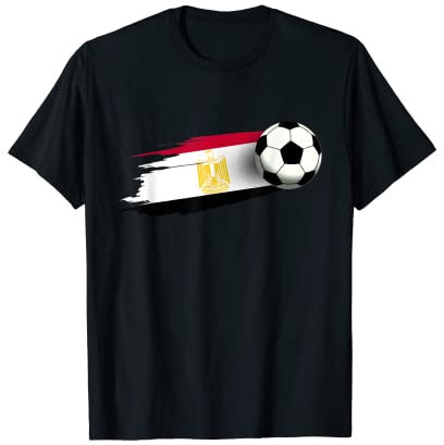 Egypt Flag Jersey Egyptian Soccer Team Egyptian T-Shirt