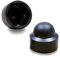 ajile Sechskant Abdeckkappe Ziermutterkappe Schutzkappe aus Kunststoff SCHWARZ für M8 (13 mm) Muttern & Bolzen - 50 Stck