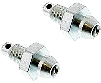 2 x Entlüfterschraube M5 x 0.8 Bremsenentlüftung für KTM SX 50 LC Mini Adventure 50 Bj. 2002-2016