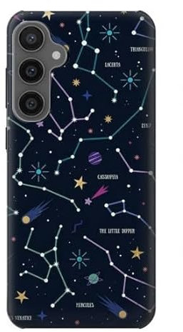 Star Map Zodiac Constellations Hülle Schutzhülle Taschen für Samsung Galaxy S23 FE