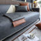 HLTQL Sofabezug Ecksofa L Form Wasserdicht，Sofaschoner rutschfest FüR Leder 3 4 2 1 Sitzer，Sofaschoner SitzfläChe/Hund/Katze，Couchpolster üBerzug(ugrey,70x120cm)