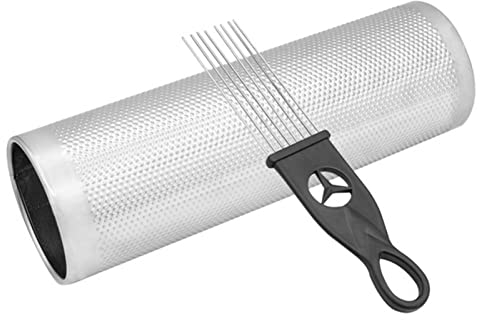 Guiro Instrumento musical de acero inoxidable y metal con rascador